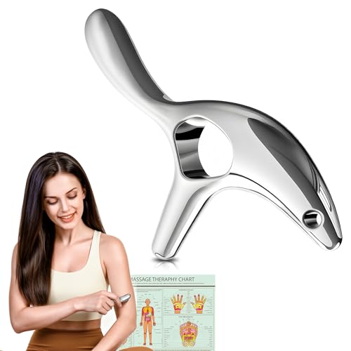 Gua Sha Trigger Point Massage Tool, Deep Tissue Massage Tools, Muscle Knots Remover, Scraper Therapy Tools for Full Body Pain Relief & Tension Release, Pocket Design Gifts for Women Men