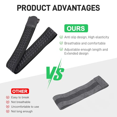1PCS Wheelchair Thigh Leg Strap, Wheelchair Strap Seat Belt Leg Support Strap for Elderly Dementia Paralysis Parkinson's (1) - size: 1PCS No Handle