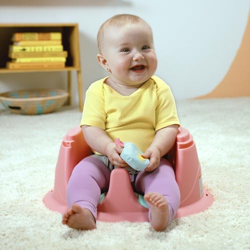 Bright Starts Disney Princess SuperSeat, Fun Baby Seat for Sitting Up, Playtime, and Meals, Ages 4 Months to 4 Years, Pink - color: Princess