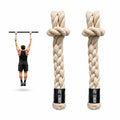 Rope Grips Cotton Black (Pair) Pull-up, Grip Strength, - color: Level 2: Natural