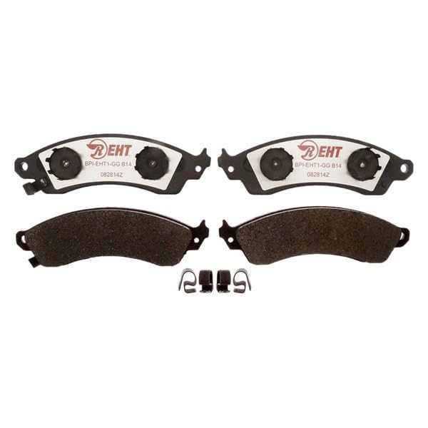 Raybestos Premium Raybestos Element3 EHT™ Replacement Front Brake Pad Set for Select Chevrolet Camero/Corvette; Ford Mustang; Pontiac Firebird Model Years (EHT412H) - size: One Size, style: EHT412H