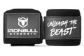 Powerlifting Wrist Wraps for Weightlifting & Bench Press - IPF Approved Heavy Duty Wrist Straps for Powerlifting, Bodybuilding & Strength Training - Competition Grade Support - color: Black