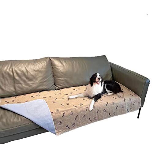 Peepeego 2Pack Pee Pads 36"x72"+Free Dog Comb, Waterproof Rugs Washable, Non Slip - size: 2Pack 36x72