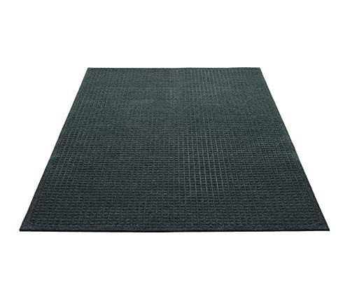 Guardian EG020308 EcoGuard Indoor Wiper Floor Mat, Green, 2' x 3' | Recycled Plastic and Rubber - color: Green, size: 2' x 3' (Rectangular)