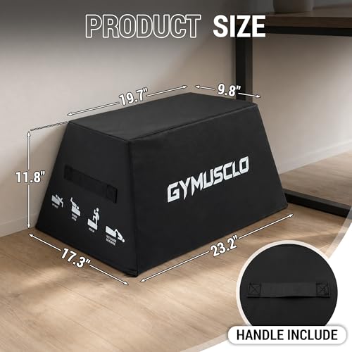 Hip Thrust Machine, Hip Thrust Bench with Non-Slip Bottom Surface Multi-Functional Workout Box for Hip Thrust, Core & Ab Strength Training Glute Bridge Exercise Machine for Home Gym