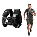Weighted Vest for Men Women (20lb 16lb 12lb 8lb), Reflective Weighted Vest for Walking, Running, Workout & Fitness, Strength Training, Adjustable Buckles with Detachable Bag - size: 16 lbs