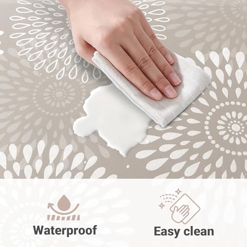 LuxStep Kitchen Mat Waterproof Kitchen Rugs for Floor Cushioned Anti-Fatigue Mat Non-Slip Standing Desk Mat Comfort Floor Mats for House Sink Office 17.3" x 28" Khaki - color: Khaki, size: 28"L x 17.3"W x 0.5"Th