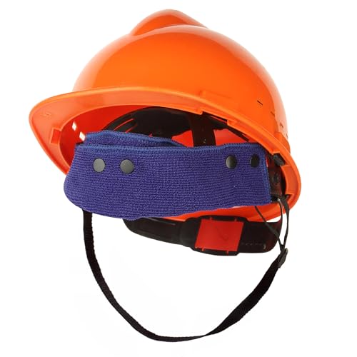 UNCO Hard Hat Sweatbands - 4 Pack, Navy Blue, Washable & Reusable Hard Hat Liners - color: Navy Blue, size: 4 Pack