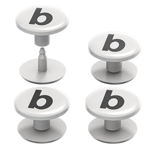 4-Pack Replica Bogg Bag Buttons for Bogg Bag Handle Strap. Compatible with Bogg Bag Beach Tote Handles. Fix Your Bogg Bag Handle Quickly and Easily with Replacement Rivets - color: Replica B Button