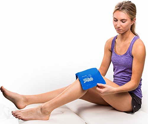 Chattanooga ColPac - Reusable Gel Ice Pack - Half Size - 7.5 in x 11 in (19 cm x 28 cm) - Cold Therapy - Knee, Arm, Elbow, Shoulder, Back - Aches, Swelling, Bruises, Sprains, Inflammation - size: 7.5x11 Inch (Pack of 1)