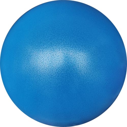 AppleRound Exercise Ball with Pump, 9-Inch Small for Pilates, Yoga, Core Stability - Choose: [Pack of 1 Ball + 1 Pump] or [Pack of 2 Balls + 1 Pump] - color: Blue x1