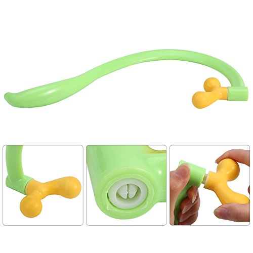 YUYTE Back Massager Stick Hook Dual Head Point Massager Pain Relief Pain Relief Massage Tool
