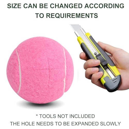 Walker Tennis Balls Precut Tennis Balls for Walkers 4PCS Walkers Legs Universal Precut Glide Balls, Heavy Duty Long Lasting Felt Pad Glide Coverings - color: Pink