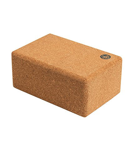 Manduka Yoga Block - Fine-Grain Block, Yoga Equipment, Home Gym Accessory, Pilates Tool, Lightweight for Travel, Extra Firm Workout Accessory with Comfortable Edges - size: 4" x 6" x 9"