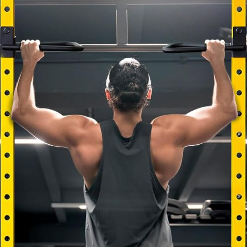 Fitvids Upgraded Adjustable Jammer Arms, Lever Arms, Monolift Attachments Rated 600 LB Per Arm, Fits Racks at All Post Sizes and Hole Sizes, Pair - style: D-shape