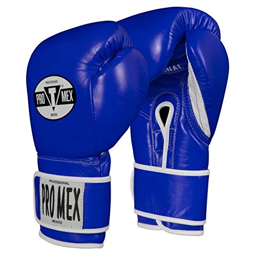 Pro Mex Professional Training Gloves V 3.0 - color: Blue, size: 14 oz