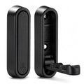 Folding Wall Hooks Black, 2 Pack Heavy Duty Zinc Alloy Folding Coat Hooks, Foldable Wall Hook for Hanging Clothes, Bags, Hats, Towels, Keys (Black, 2 Pack) - color: Black, size: 2 Pack