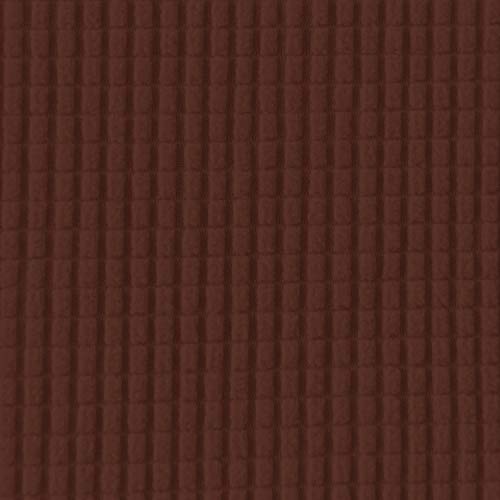 Easy-Going Stretch Wingback Chair Sofa Slipcover 2-Piece Sofa Cover Furniture Protector Couch Soft with Elastic Bottom, Spandex Jacquard Fabric Small Checks Coffee - color: Coffee