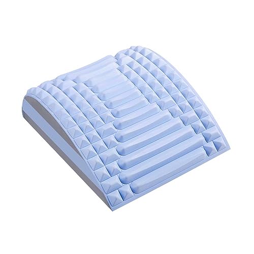 Refresh Neck and Back Stretcher Posture Corrector for Neck Pain Relief, Lower Back, Upper Back and Shoulder (Blue) - color: Blue
