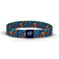 Thick Hair Ties for Men, Durable Hair Bands, Non-Slip, Stylish & Versatile Bracelet, Waterproof Bracelets & Summer Bracelets for Surf, Beach & Everyday Wear (Flower Lovin' Black) - color: Flower Lovin' Black