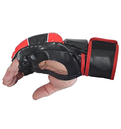 Combat Sports Pro Style Grappling MMA Gloves - color: Blue, size: Youth Medium