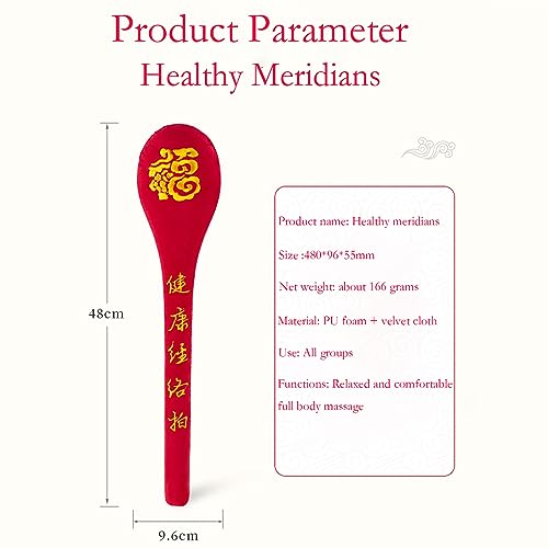 2Pcs Back Massage Stick, Body Massage Hammer Stick, Manual Beat Meridian Hammer, Handheld Massage Equipment