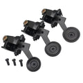 3PCS Leather Roller Foot Set of (3 Sizes) #12264+12265+12267 Compatible with Sewing Machine JUKI Singer Brother