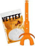 Vettex DoubleGuard Mouth Guard with Lip Protection, Orange | Football, Lacrosse, MMA, Boxing, Adjustable Helmet Strap, Braces Friendly, 2 Breathing Channels, NCAA & NFHS Certified - color: Orange