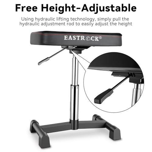 EASTROCK Professional Keyboard Piano Bench Hydraulic, Adjustable Music Seating for Digital and Acoustic Pianos