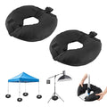 2 Pack Sand Bags for Weight, Tripod Weight, Canopy Weights(26 LB) | Weighted Bags to Hold Things Down, Sandbags for Backdrop Stand, Umbrella Base, Tent, Sports Net (Sand Not Included) - size: 26 LB