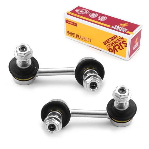 Metrix Premium Chassis Parts - Left & Right Rear Sway Bar Stabilizer End Link Kit Fits 2006-2011 Acura CSX, 2013-2022 ILX, 2006-2015 Honda Civic, 2013-2014 Fit, K750126, K750125, Made in Europe - size: 96111MT