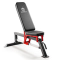 Marcy Foldable Standard Weight Benches, Adjustable Strength Training Benches for Full Body Workout