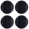Walker Tennis Balls Precut Tennis Balls for Walkers 4PCS Walkers Legs Universal Precut Glide Balls, Heavy Duty Long Lasting Felt Pad Glide Coverings - color: Black