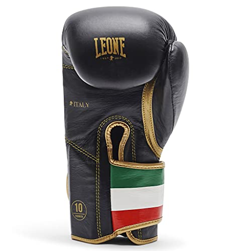 LEONE 1947, Italy'47 Boxing Gloves - color: black, size: 16OZ