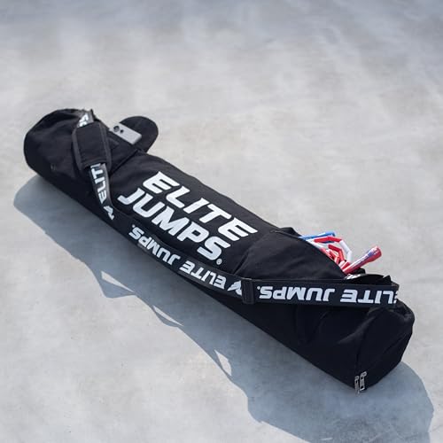 Elite Jumps Jump Rope Mat, Non-Slip Fitness Mat | Large-format mat for home workouts. Non-slip base. Suitable for all floor surfaces. - size: Mat with Bag