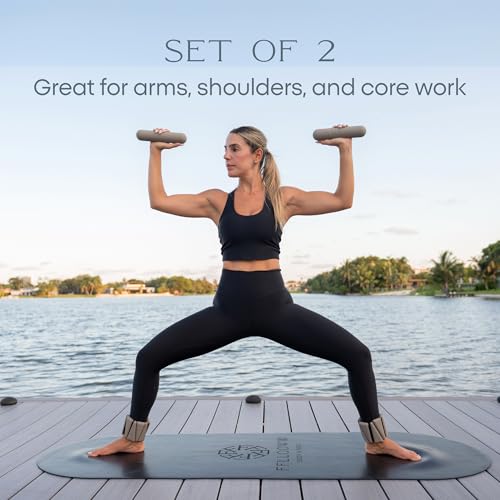 Dumbbell - Hand Weights for Exercise, Muscle Toning, Muscle Toning, Strength Building & Full Body Workout - color: TAUPE, style: 4.4 lb