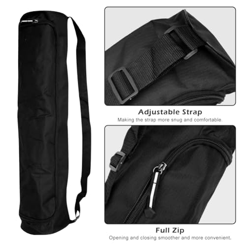 Yoga Mat Bag for Women and Men,with Adjustable Strap and Full Zip Large Opening Multi-Functional Travel Yoga Gym Bag for Class Travel and Gym