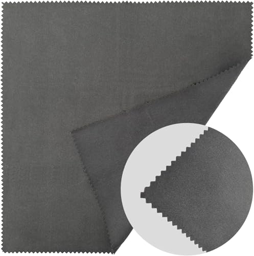 Silicone Gun Cleaning Cloth 5 Pack – 12"x12" Lint-Free Pre-Treated Silicon Gun Polishing Wipes – Rust Prevention Microfiber Cloth for Firearms, Knives, Tools & Optics