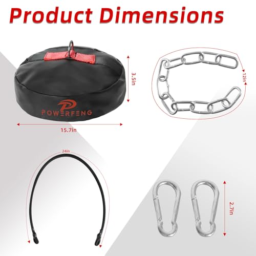Double End Heavy Bag Anchor：Heavy-Duty Floor Anchor for Boxing Bags - Punching Bag Stand Weight Boxing Accessories Core Training Weight Bag for Gym Home