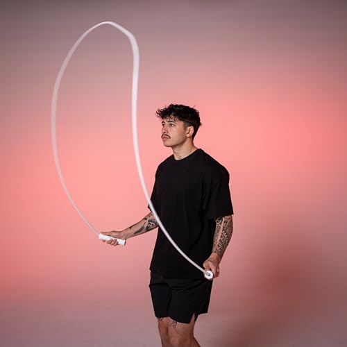 Swissskip Heavy Jump Rope by Dayan Kolev; 1lbs Weighted Skipping Rope for Beginners and Professional Athletes;