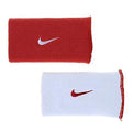 Nike Dri-fit Doublewide Wristbands Home & Away 2pk - color: Red/White