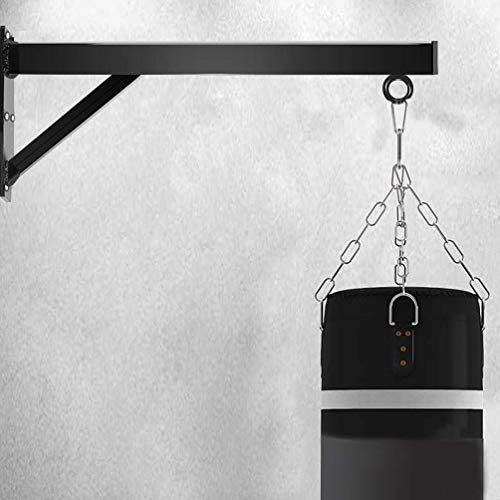 Aoneky Heavy Duty Punching Bag Wall Mount Bracket, 1000LB Capacity Universal Boxing Bag Hanger for MMA, Muay Thai, Home Gym Training, Solid Steel Construction with 6 Bolts - size: 28 inch
