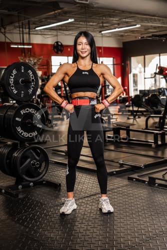 Schiek Sports Model 1907 Platinum Edition Ultimate Grips - 3 in 1 Weight Lifting Straps Wrist Wraps and Grip Pads - color: Red, size: Large