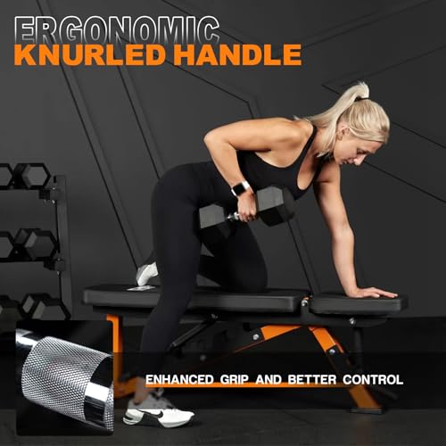 Mikolo Dumbbell Sets with Rack, Rubber Hex Dumbbells, Multiple Choices in 160/200/380/450/550LB, Hand Weights with Chrome Handle for Strength Training - style: 100LB SET (20/30LB Pairs)