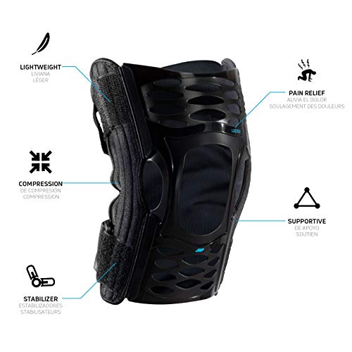 DonJoy Advantage Webtech Lite Knee Brace for Anterior Knee Pain, Patella Tendonitis, Osgood-Schlatter & Arthritis - Silicone Web Technology for Wellness and Fitness Users, Medium - size: Medium
