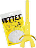 Vettex DoubleGuard Mouth Guard with Lip Protection, Yellow | Football, Lacrosse, MMA, Boxing, Adjustable Helmet Strap, Braces Friendly, 2 Breathing Channels, NCAA & NFHS Certified - color: Yellow