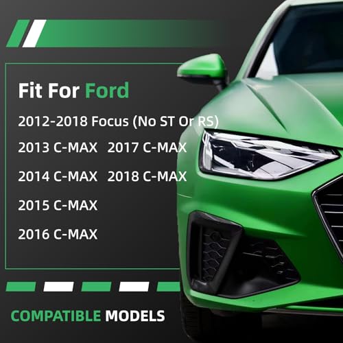2PCS Rear Stabilizer Sway Bar End Links for Ford 2012 2013 2014 2015 2016 2017 2018 Focus (No ST or RS), 2013 2014 2015 2016 2017 2018 C-MAX K750465 - size: K750465 X2