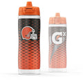 Gatorade Gx NFL Non-Slip Squeeze Bottles, 30 fl oz, Gx Hydration System - color: Cleveland Browns