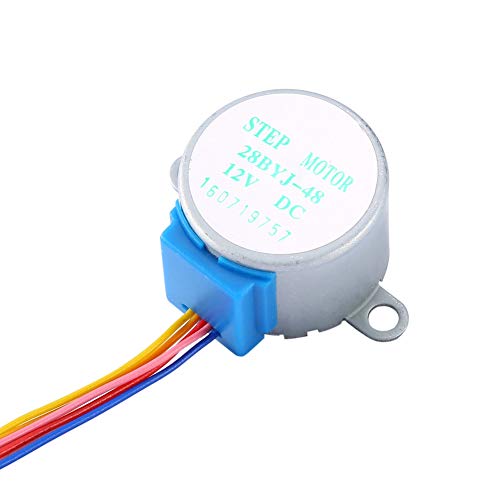 DC 12V Gear Motor Encoder Speed Reduction Stepper Motor Reducer Replacement Motor 28BYJ-48 Mini Stepper Motor