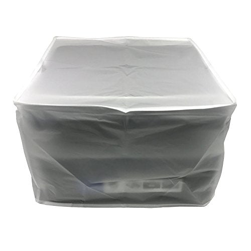 Printer Dust Cover See-Through Lightweight Waterproof Protective Case compatible with HP, EPSON,CANON, BROTHER, PIXMA -16W x12D x8H in - size: 16W x12D x8H